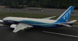 Boeing Industries / Boeing House "2011 livery" CaptainSim 777-200ER thumbnail 5