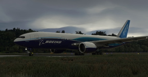 Boeing Industries / Boeing House "2011 livery" CaptainSim 777-200ER thumbnail 2