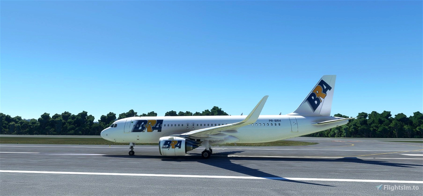 BRA (Brasil Rodo Aéreo) Transportes Aéreos for A320neo for Microsoft Flight  Simulator