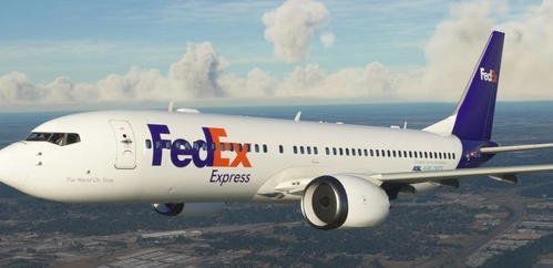 Bredok3D 737 MAX 8 | FedEx Express (OE-IXA)