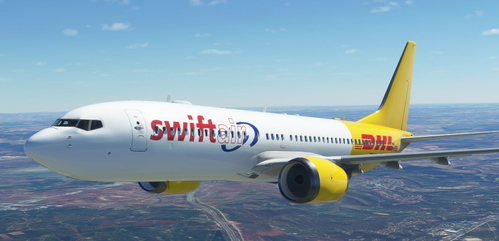 Bredok3D 737 MAX 8 | Swiftair for DHL (EC-MEY)
