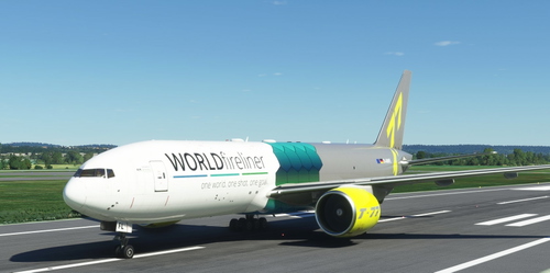 Captain Sim B777-200F - WORLDfireliner [8K Fictional]
