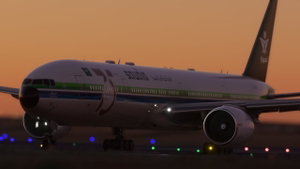 Captain Sim B777-300ER Saudia 75 Years anniversary (HZ-AK28) thumbnail 2