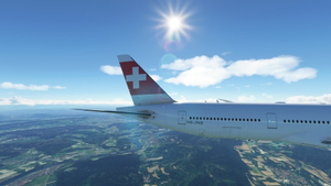 Captain Sim B777-300ER Swiss HB-JNB | 8K | Discontinued thumbnail 3