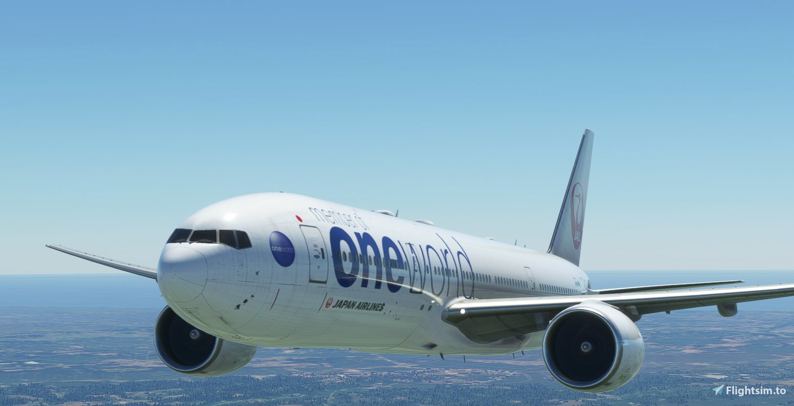CaptainSim 777-200ER | Japan Airlines JA711J - Aircraft Liveries