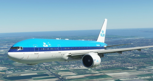 CaptainSim 777-200 KLM (classic livery) [8K Fictional]