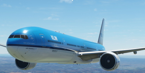 CaptainSim 777-300 - KLM Asia (old livery)