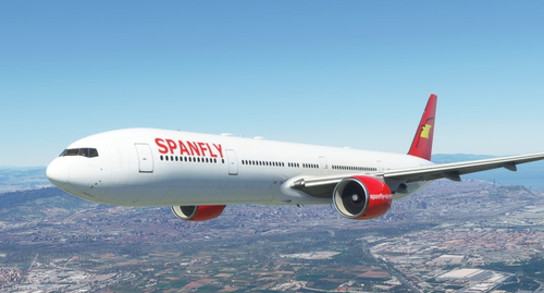 CaptainSim 777-300 SPANFLY [8K Fictional]