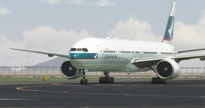 Cathay Pacific 777-300ER OC Ultra - Captain Sim thumbnail 1