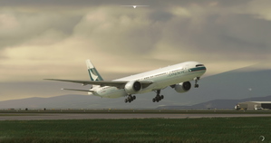 Cathay Pacific 777-300ER OC Ultra - Captain Sim thumbnail 5