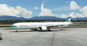 Cathay Pacific 777-300ER OC Ultra - Captain Sim thumbnail 3