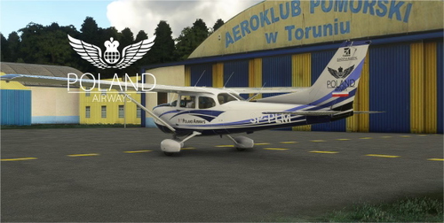 Cessna 172 all models, classic & G1000 - PolandAirWays livery.