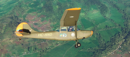 Cessna Bird Dog L-19A Ecuador HC-AND