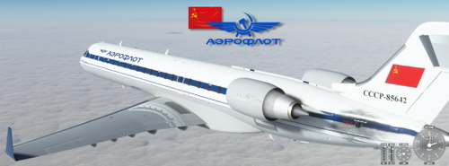 CRJ 700 Aeroflot 1960 year