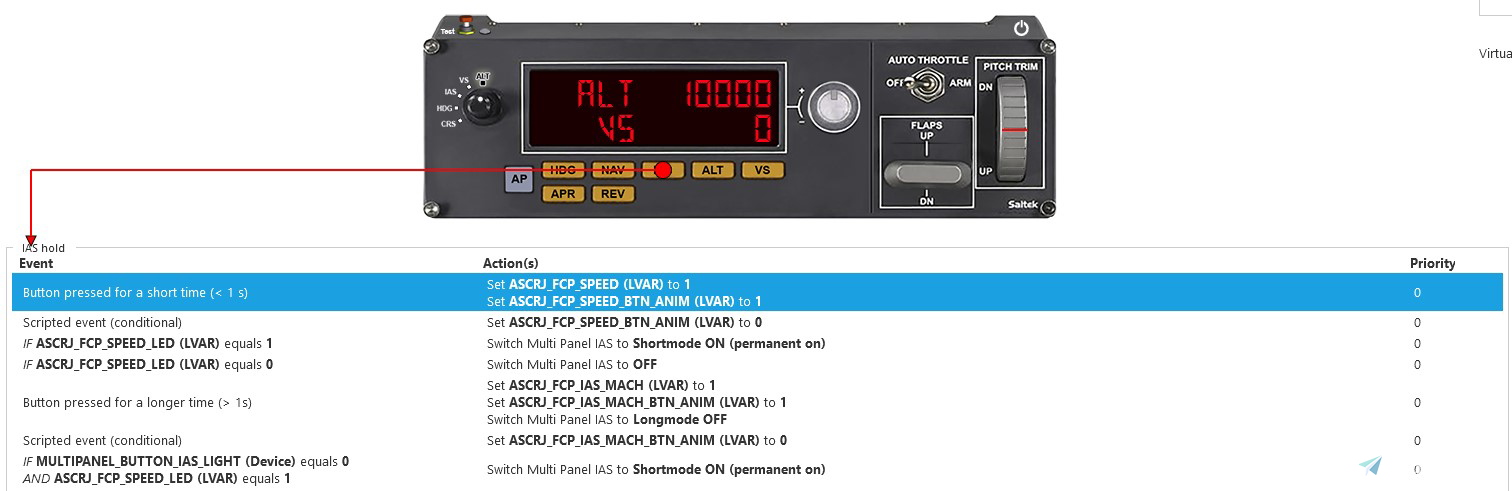 CRJ Logitech Panels SPAD.neXt Profile - Image 1