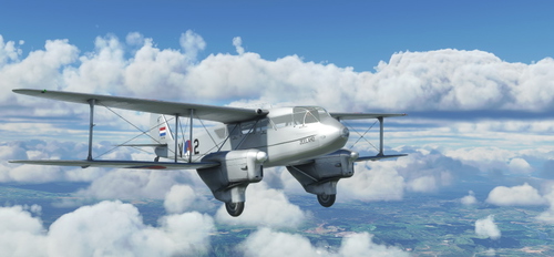 De Havilland DH-89 Dragon Rapide Dutch Air Force 'Zeeland'