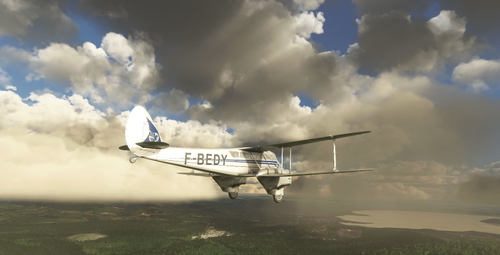 De Havilland DH-89 Dragon Rapide F-BEDY Air France
