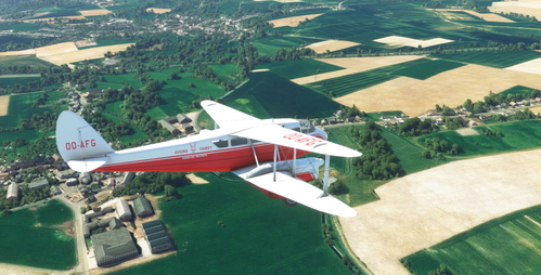 De Havilland DH-89 Dragon Rapide OO-AFG Avions Fairey