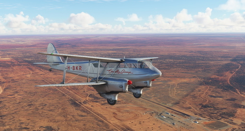 De Havilland DH-89 Dragon Rapide VH-BKR Connellan Airways