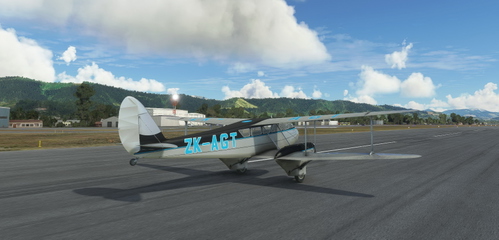 De Havilland DH-89 Dragon Rapide ZK-AGT Cook Strait Airways