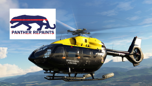  Defence Helicopter Flying School, RAF H145 Airbus Helicopter 8K Textures.