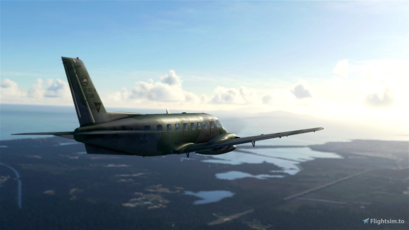 Embraer Bandeirante C-95CM Brazilian Air Force 2332 Microsoft Flight Simulator