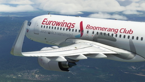 EUROWINGS BOOMERANG CLUB FBW A32NX (D-AEMM) - 10K thumbnail 3