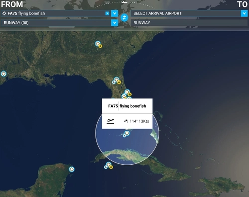 FA75 Flying Bonefish - Florida Keys - For FSE