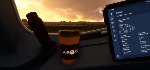 FBW A32NX AIRTAXI Coffee Cup