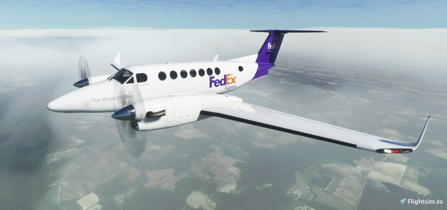 FedEx Express King Air 350i - Image 1