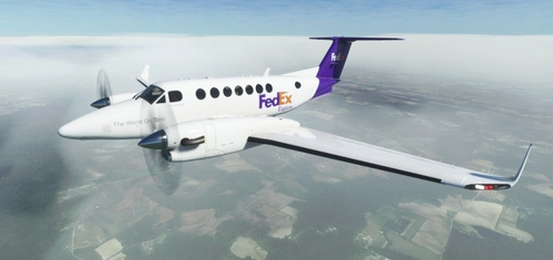 FedEx Express King Air 350i