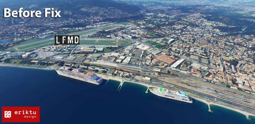 Fix for remove unrealistic boats at Cannes Mandelieu Fr
