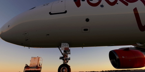 [A32NX] FlyByWire | Airbus A320neo Air Canada rouge C-GFCI in 8k thumbnail 2