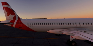 [A32NX] FlyByWire | Airbus A320neo Air Canada rouge C-GFCI in 8k thumbnail 7