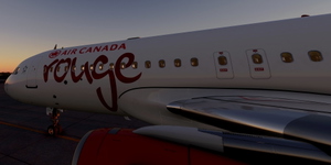 [A32NX] FlyByWire | Airbus A320neo Air Canada rouge C-GFCI in 8k thumbnail 3