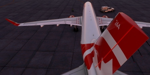 [A32NX] FlyByWire | Airbus A320neo Air Canada rouge C-GFCI in 8k thumbnail 8
