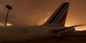 [A32NX] FlyByWire | Airbus A320neo Air France F-HEPS with mask and very dirty in 8k thumbnail 6
