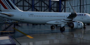 [A32NX] FlyByWire | Airbus A320neo Air France F-HEPS with mask and very dirty in 8k thumbnail 5