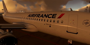[A32NX] FlyByWire | Airbus A320neo Air France F-HEPS with mask and very dirty in 8k thumbnail 8
