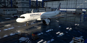 [A32NX] FlyByWire | Airbus A320neo Air France F-HEPS with mask and very dirty in 8k thumbnail 2