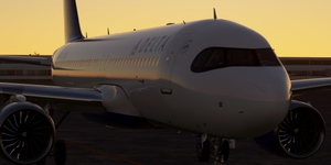 [A32NX] FlyByWire | Airbus A320neo DELTA AIRLINES N370DT with mask in 8k thumbnail 6