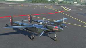 Flying Iron Lockheed P-38L Lightning - N25Y - Flying Bulls (Red Bull) Livery thumbnail 2