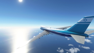 GamerDEAL B747-8 Old EL AL [NO MIRROR] thumbnail 3