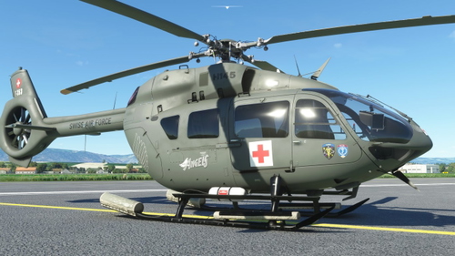 H145 CROSS ANGELS Swiss Air Force