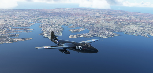 Hawker Seahawk Royal Navy FRU Malta XE334