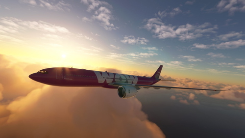 headwind Airbus A330-900neo WOW Air TF-BIG | 4K
