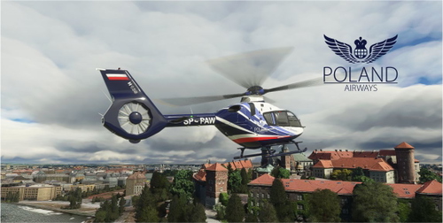 Helicopter Airbus H135 - livery PolandAirWays