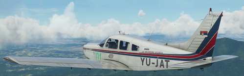JF PA28R Arrow III - YU-JAT livery - Trstenik Serbia v1.2.