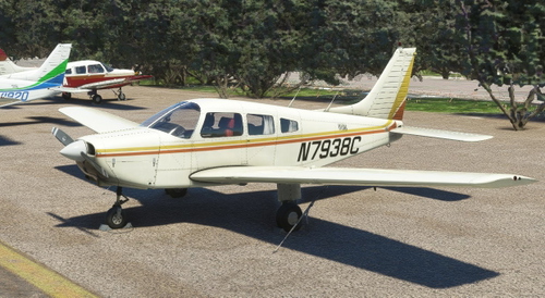JF Piper Warrior II - N7938C (Golden State Flying Club)