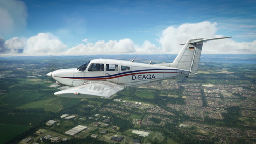 JustFlight Piper P28R Turbo Arrow IV D-EAGA